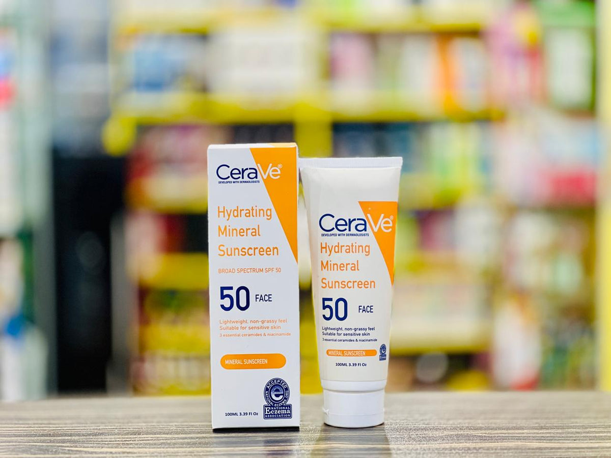 CeraVe Hydrating Mineral Sunscreen - Ezicart